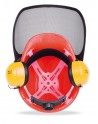 KIT FORESTAL - CASCO, VISOR Y OREJERA -