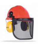 KIT FORESTAL - CASCO, VISOR Y OREJERA -