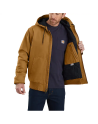 Carhartt Loose Fit Washed Duck Insulated Active Jac: Resistencia, Comodidad y Estilo.