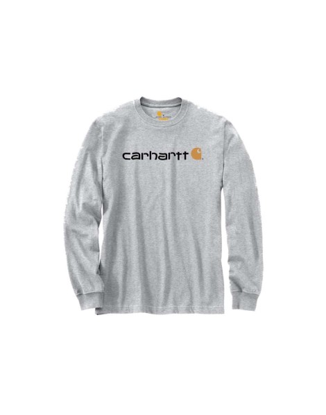 Carhartt RELAXED FIT HEAVYWEIGHT LONG-SLEEVE LOGO GRAPHIC T-SHIRT