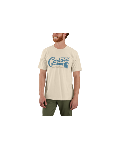 Carhartt RELAXED FIT LIGHTWEIGHT SHORT-SLEEVE SCRIPT GRAPHIC T-SHIRT