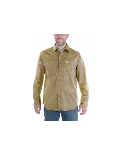 Carhartt RUGGED PROFESSIONAL™ SERIES RELAXED FIT CANVAS LONG SLEEVE WORK SHIRT
