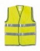 CHALECO VELCRO AMARILLO FLUO